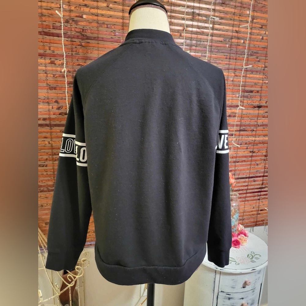 Bobbie Brooks Black Zip-Up Jacket/Sweatshirt - Picture 5 of 6
